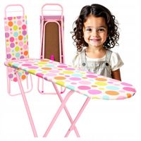 Deska do prasowania ZABAWKOWA dla dzieci dziewczynek SKŁADANA DO ZABAWY