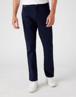 WRANGLER TEXAS SLIM MĘSKIE SPODNIE MATERIAŁOWE NAVY W12SEA114 W31 L32