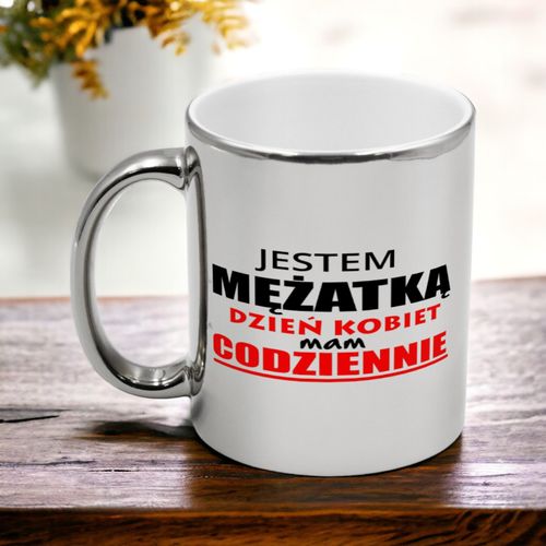 Kubek z nadrukiem prezent Dzień Kobiet dla Koleżanki Dziewczyny Mamy wzory na Arena.pl