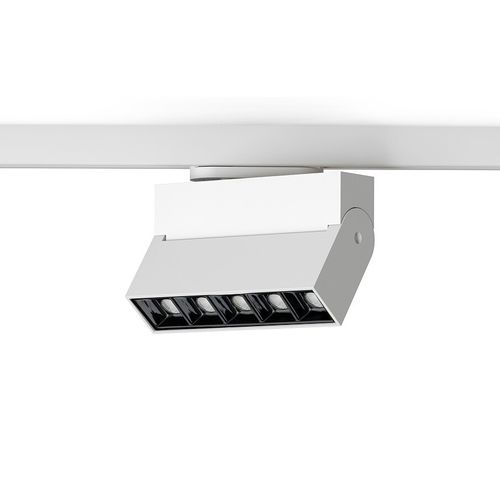 Biały reflektor Profile Focus 7618 LED 9W 3000K do szynoprzewodu na Arena.pl