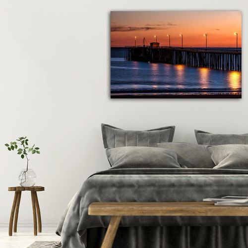 Deco Panel, Latarnie na molo 120x80 na Arena.pl