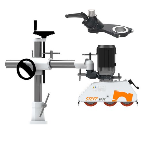 Posuw czołg mechaniczny 3 rolkowy statyw przegub 360 stopni uchwyt statywem na Arena.pl