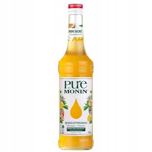 Syrop bez cukru mango marakuja PURE by MONIN Mango Passion Sugarfree 700ml na Arena.pl