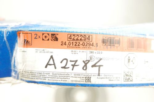 TARCZA HAM PRZOD 280X22 V ATE na Arena.pl