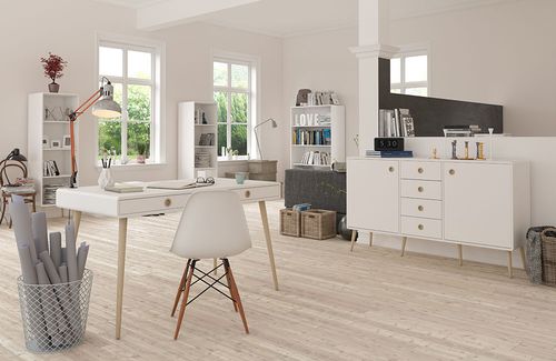 SOFT LINE regał szeroki styl retro na Arena.pl