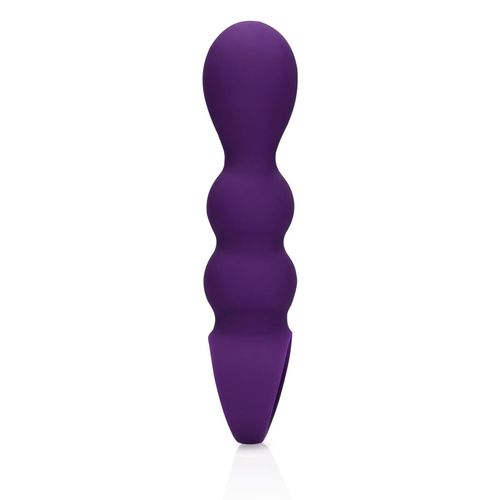 teardrop shaped anal vibrator   clear purple na Arena.pl