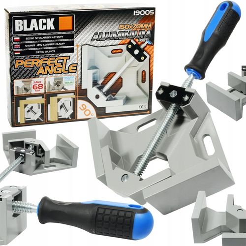 ŚCISK KĄTOWY STOLARSKI NAROŻNY IMADŁO NAROŻNE UCHWYT ZACISK 150x70 na Arena.pl