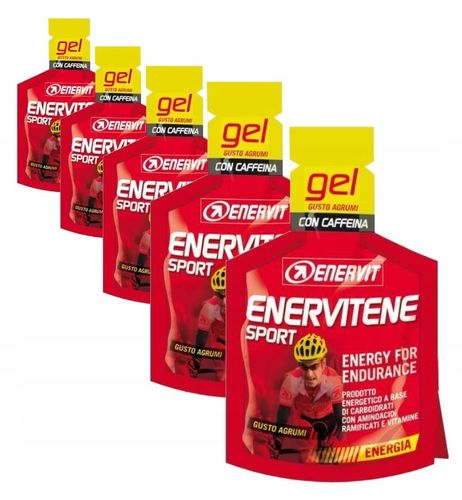 Enervit pakiet 10 sztuk żeli Enervitene BCAA na Arena.pl