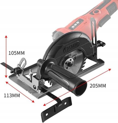PRZYSTAWKA PROWADNICA DO SZLIFIERKI KĄTOWEJ 115 125 mm ADAPTER OSŁONA na Arena.pl