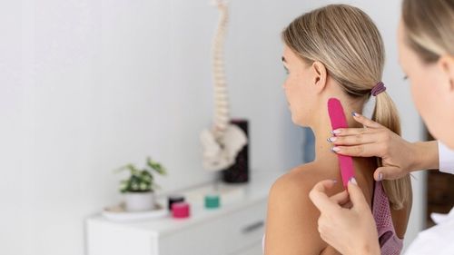 4x TAŚMA KINEZJOLOGICZNA ZESTAW TEJP TAPING TEJPY 5cm 5m na Arena.pl