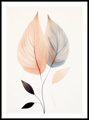 Plakat 50x70cm Liściasty Taniec na Arena.pl