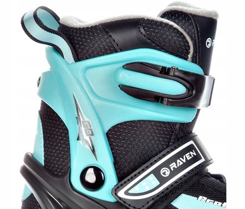 Rolki Regulowane RAVEN Profession Black/Mint 38-42 na Arena.pl