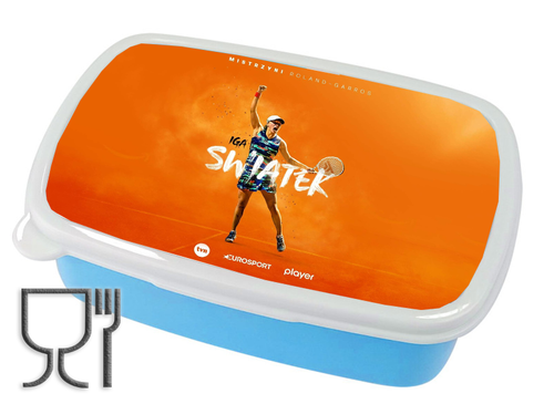 Pojemnik śniadaniowy - Lunchbox - Iga Świątek dla fana/fanki na Arena.pl