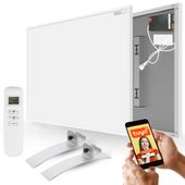 GRZEJNIK PROMIENNIK IR GRAFEN TERMOSTAT WiFi 580W + NOGI