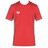 ARENA KOSZULKA T-SHIRT TECHNICZNY UNISEX TL TECH S/S TEE RED ROZMIAR S