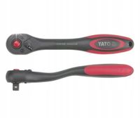 YATO GRZECHOTKA POWLEKANA WYGIĘTA 257mm 1/2'' 72T DO NASADEK