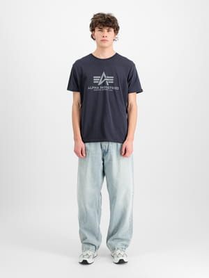 Alpha Industries Basic T-shirt 2-pack (106524) grey heat/ rep. blue M na Arena.pl