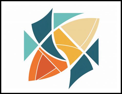 Plakat 100x75cm Geometria Wiatru na Arena.pl