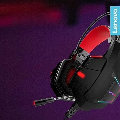 Słuchawki GAMINGOWE LED RGB komputerowe dla graczy nauszne z mikrofonem USB zdjęcie 8