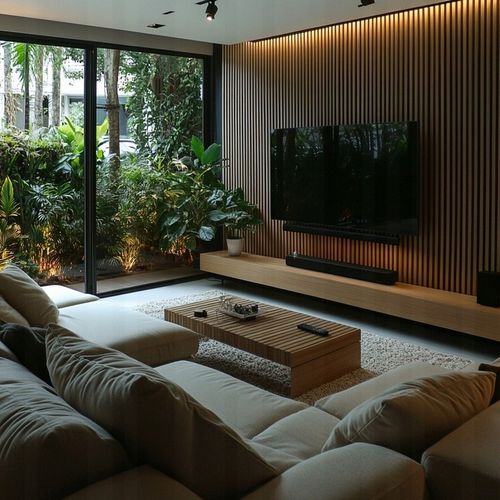 Lamele ścienne na Płycie Dąb Wotan Panel Panele POLSKIE PREMIUM - 275x46 cm na Arena.pl