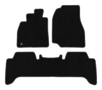 Dywaniki welurowe BASIC Toyota Land Cruiser J100 1998-2007 czarne