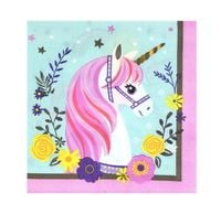 Serwetki papierowe Magiczny Jednorożec 20szt