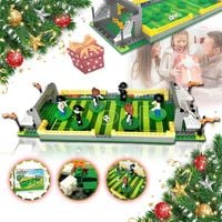 Stadion piłkarski - klocki, piłkarze 213 szt Nadaje się na prezent