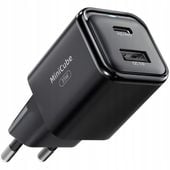 innostyle szybka ładowarka kostka usb-c 35w usb typ c gan ii do samsung led