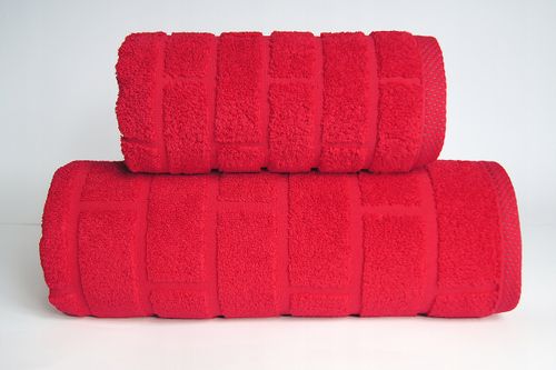 Ręcznik Brick 50x90 Greno Czerwony na Arena.pl