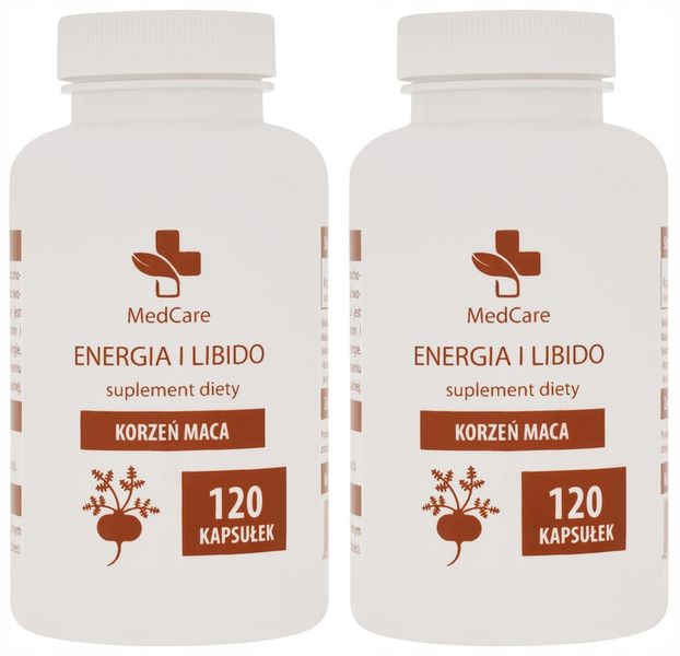 Libido - BIO KORZEŃ MACA 240 kapsułek po 750mg zdjęcie 1