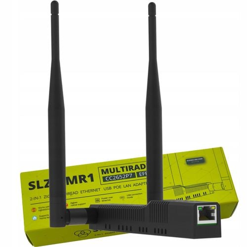 Adapter SLZB-MR1 ZigBee Thread Multiradio CC2652P7 EFR32MG21 PoE WiFi LAN na Arena.pl