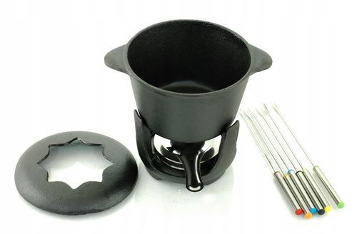 Zestaw do fondue, żeliwo Kinghoff na Arena.pl