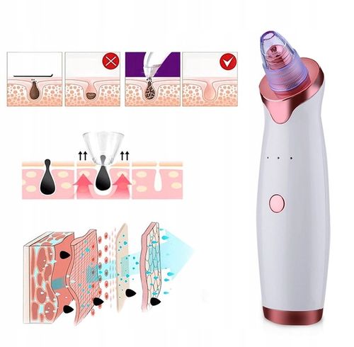 ODKURZACZ WĄGRÓW 12w1 Mikrodermabrazja + Masażer + na Arena.pl