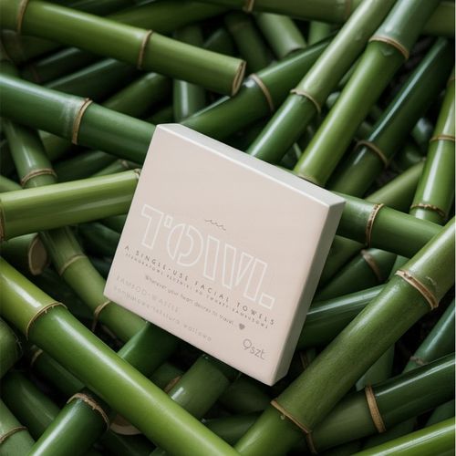 BAMBUSOWE JEDNORAZOWE RĘCZNIKI DO TWARZY 80 szt. - TOWL BAMBOO na Arena.pl