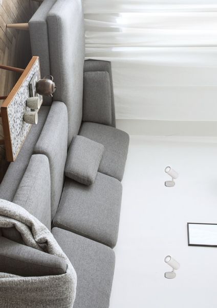 Colly lampa kinkiet biały 1x15W GU10 klosz biały zdjęcie 4