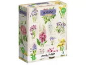 Puzzle 400 elementów. Botanika. Ogród kwiatowy