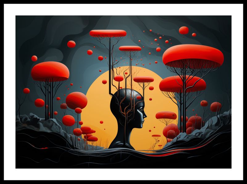 Plakat 59,4x42cm Myślokształty zdjęcie 3