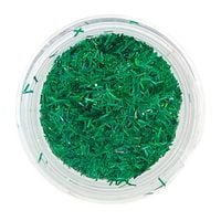 Ozdoba do paznokci Nitki opalizujące holograficzne zielone
