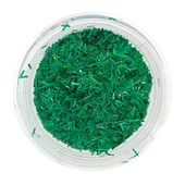 Ozdoba do paznokci Nitki opalizujące holograficzne zielone