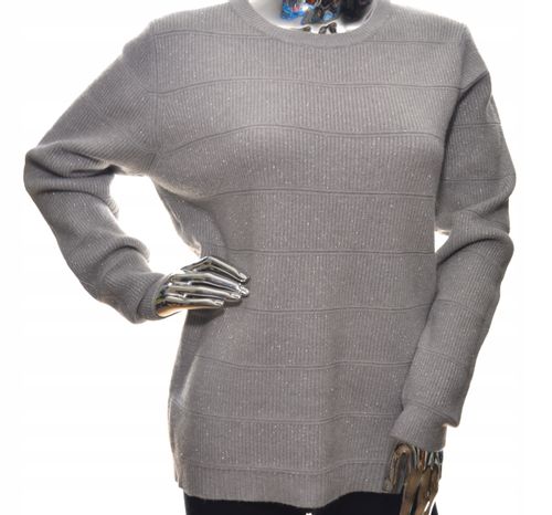 Stylowy damski sweter z błyszczącą nitką L / XL na Arena.pl