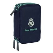 Real Madryt piórnik z wyposażeniem triple filled pencil case 37 pcs 4125578