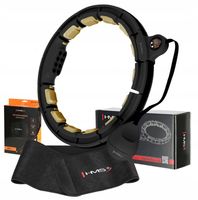 Hula Hop Magnetyczne Regulowane Z Obciążeniem + Pas Wyszczuplający HMS