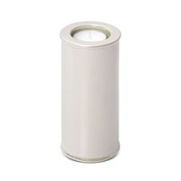 Świecznik dekoracyjny ceramiczny SIMONA 7x7x15 perłowy