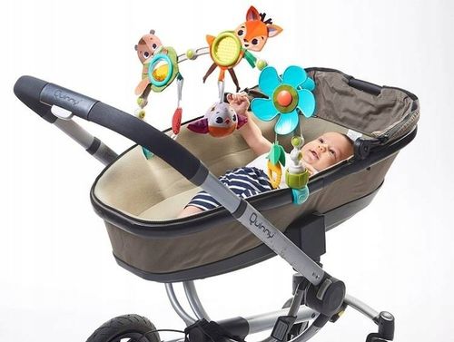 Łuk pałąk muzyczny z zabawkami do wózka Leśna Kraina TINY LOVE pozytywka 0+ na Arena.pl