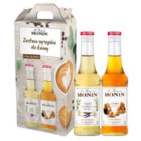 Syrop do kawy Monin zestaw mix smaków 250ml Wanilia i Karmel