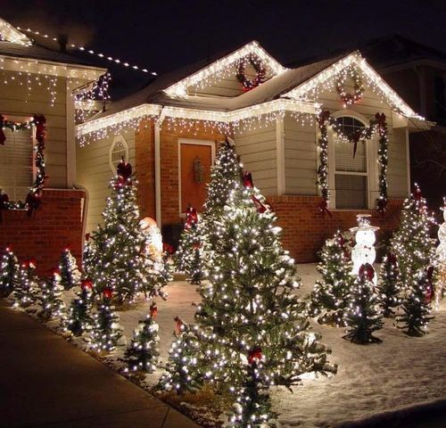 LAMPKI CHOINKOWE 200 LED FLASH ZEWNĘTRZNE WEWNĘTRZNE ŚWIĄTECZNE BIAŁY ZIMNY na Arena.pl