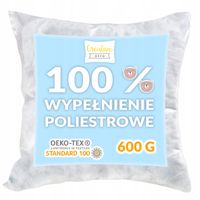 Wypełnienie poliestrowe do poduszek maskotek 600g