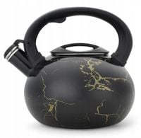 Czajnik emaliowany 3L z gwizdkiem. Masterpan MP-2548. Indukcja, gaz