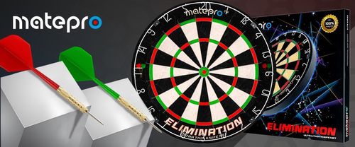 Tarcza do darta MatePro ELIMINATION – profesjonalna, ultra cienka na Arena.pl