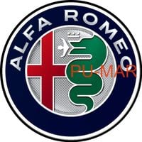 Opłatek na tort Urodziny Alfa Romeo Samochód Auto Logo Tekst Gratis